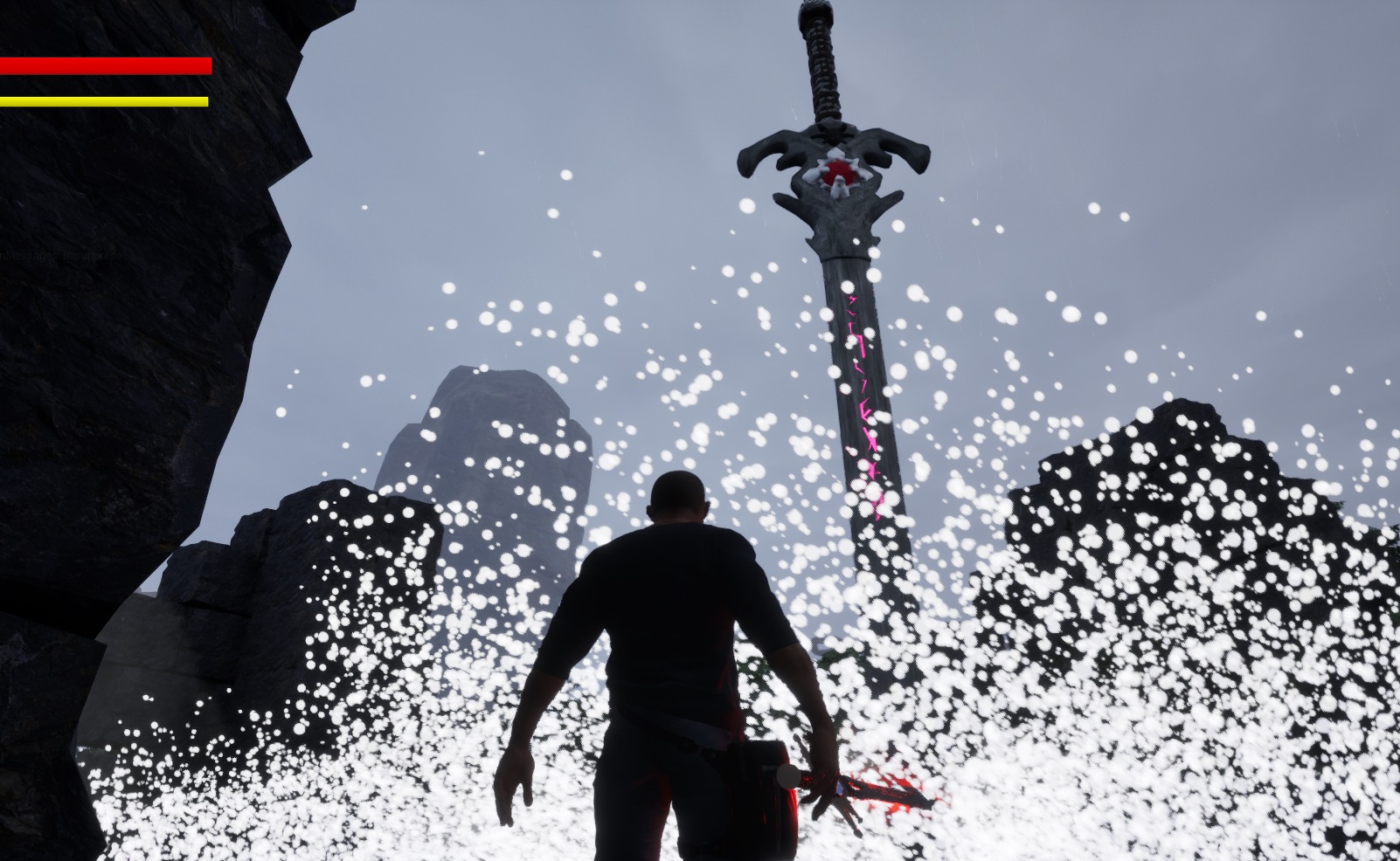 Promotional image of the Sword of Pain